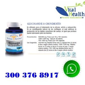 Glucosamina + Condroitina 1.500 Mg X 30 sobres
