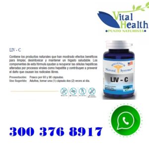 Liv-c Protector Hepático X 60 capsulas