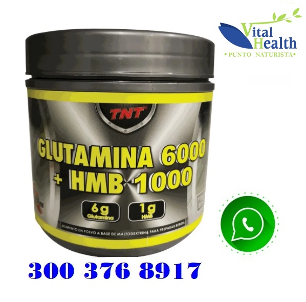 Glutamina + HMB Por 450 gr