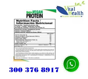 Vengan proteína vegetal malteada
