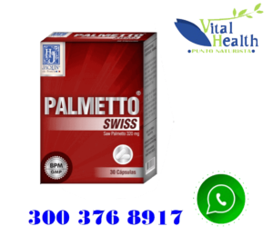 Palmetto Swiss x 30 cápsulas- Tratamiento de la Próstata