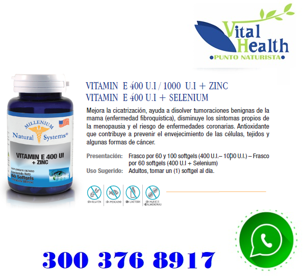 Vitamina E + Selenium
