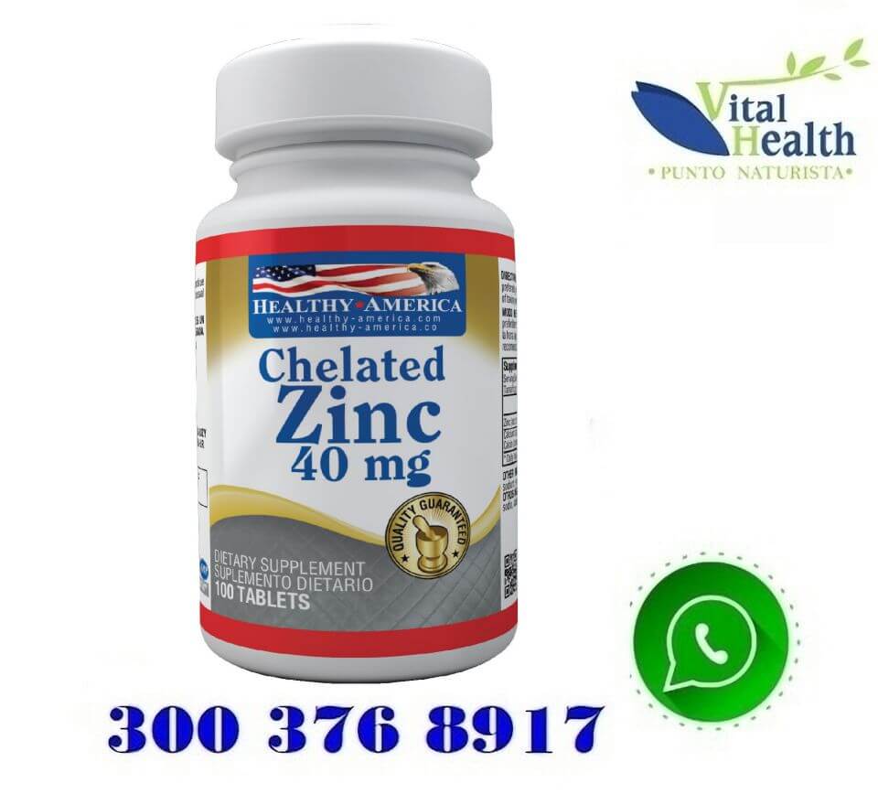 chelated zinc 40 mg