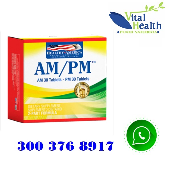 Healthy America- AM/PM Daily Cleanse x60 Limpiador De Colon