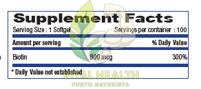 BIOTINA 900 MCG - Imagen 2