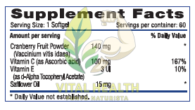 CRANBERRY 140 MG - Imagen 2