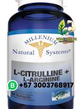 L - CITRULLINE + L - ARGININE / 60 softgels