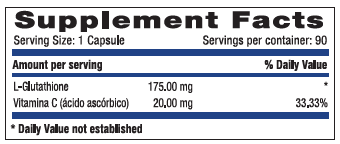 L - GLUTATHIONE + VITAMIN C - Imagen 2
