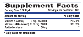 VITAMIN A PLUS VITAMIN E - Imagen 2