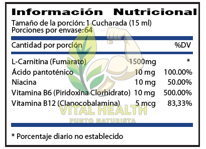 L - CARNITINE COMPLEX DRINK - Imagen 2