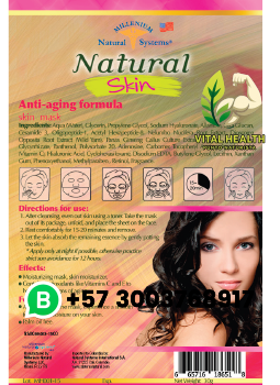 NATURAL SKIN ANTI - AGING FORMULA