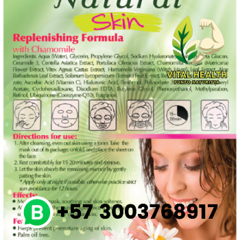 NATURAL SKIN REPLENISHING FORMULA