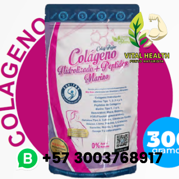 COLÁGENO HIDROLIZADO + PEPTIDOS MARINO DOY PACK 300 gr
