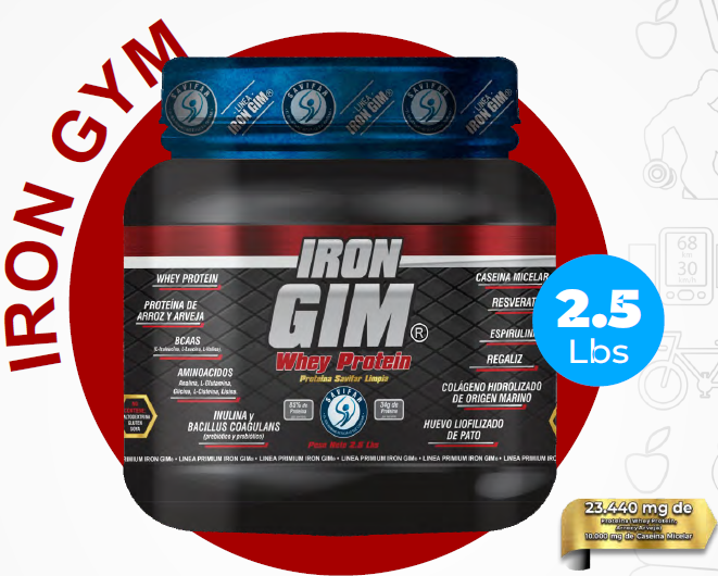 IRON GYM 2.5 libras