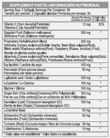 SYLBIN + 60 softgels - Imagen 2