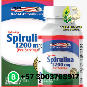 SPIRULINA 1200mg 90 softgels