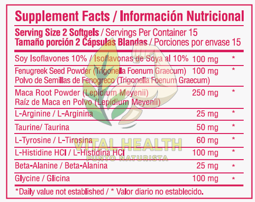 KAMADEVA / 30 softgels - Imagen 2