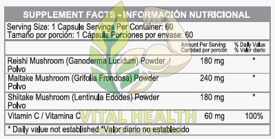 GANODERMA PLUS / 60 Cápsulas - Imagen 2