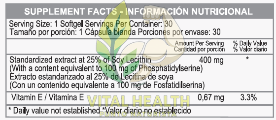 NEURO SERINE ELITE / 30 Softgels - Imagen 2