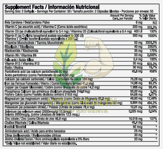 GERIAVITAL / 60 Softgels - Imagen 2