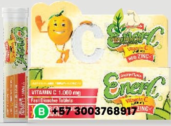 Ener-C 10 Tabletas efervescentes