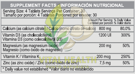 Cal-Citrate Complete 120 Tabletas - Imagen 2