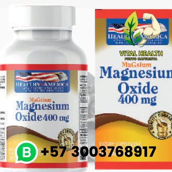 Magnesium Oxide 400mg 100Tabletas