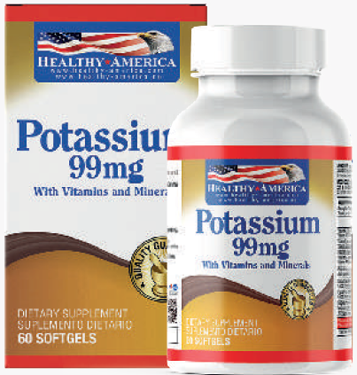 POTASSIUM 99MG / 60 softgels