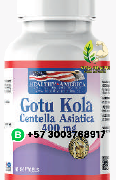 Gotu Kola Centella Asiática 400mg 30 Softgels