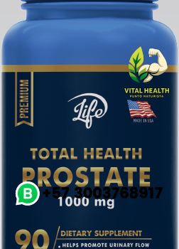TOTAL HEALTH PROSTATE 1000mg / 90 Cápsulas