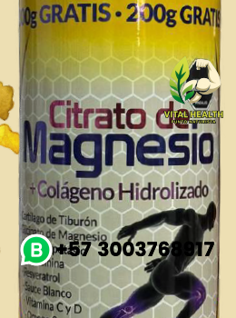 CITRATO DE MAGNESIO + Colageno Hidrolizado / 1.000 gr
