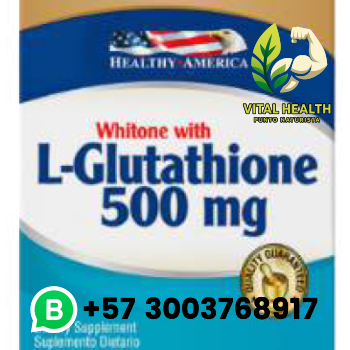L-GLUTATHIONE 500mg / 30 Cápsulas