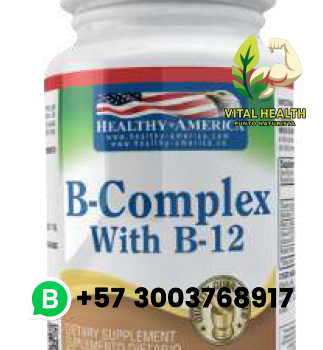 B- COMPLEX WHIT B-12 / 90 Tabletas