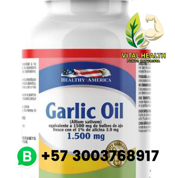 GARLIC OIL 1.500mg / 100 softgels