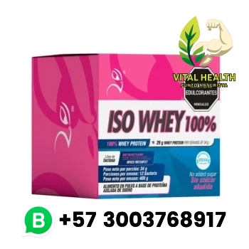 ISO WHEY 100% 34G 12 SACHETS SERVINGS RED VELVET FLAVOR