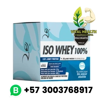 ISO WHEY 100% 34G 12 SACHETS SERVINGS COOKIES AND CREAM FLAVOR