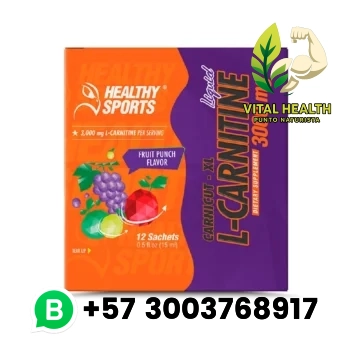L-CARNITINE LIQUID 3000MG 15ML - 12 LIQUID SACHETS