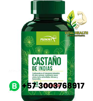 CASTAÑO DE INDIAS / 80 Cápsulas