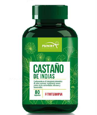 CASTAÑO DE INDIAS / 80 Cápsulas