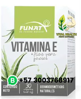 VITAMINA E + ALOE VERA / 30 CÁPSULAS APLICABLES