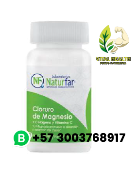 CLORURO DE MAGNESIO+COLÁGENO Y VIT C / 90 Cápsulas
