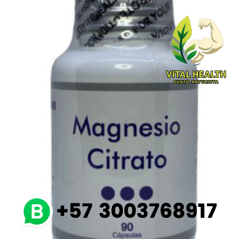 CITRATO MAGNESIO / 100 Cápsulas