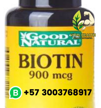 BIOTIN 900 MCG / 100 Tabletas