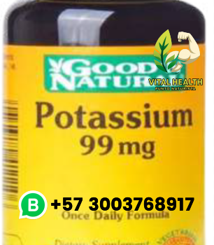 POTASSIUM 99MG / 100 Tabletas