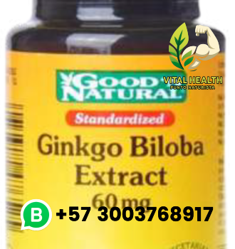 GINKGO BILOBA EXTRACT 60mg / 60 Tabletas