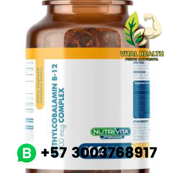 METHYLCOBALAMIN B-12 2000mcg / 100 Tabletas Masticables