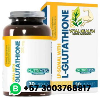 L-GLUTATHIONE 500MG / 30 Cápsulas
