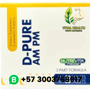 D-PURE AM PM / 60 Tabletas