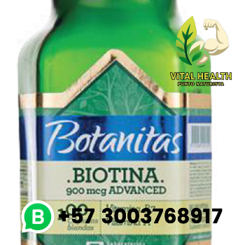 BIOTINA 900MCG / 100 Cápsulas blandas
