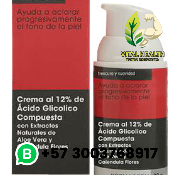 CREMA DE ÁCIDO GLICOLICO AL 12% / 30gr